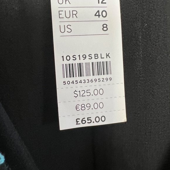 NWT Topshop Idol Embellished Floral Midi Dress Size 8 MSRP $125 - Picture 7 of 7